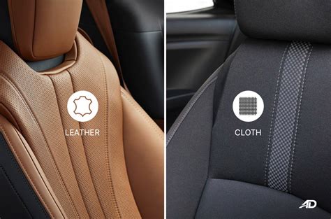 cloth seats vs fake lether|leather vs cloth interior.